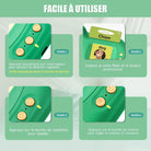 Cartes Flash Parlantes Cartes Éducatives Pour Enfants Talking Flash Cards 112 Feuilles 224 Mots De 3+ Ans Montessori Jouets Éducatifs Pour Enfants Cadeaux D'Anniversaire Pour Enfants (Vert Français)